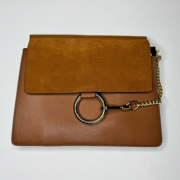 Large Brown Clutch - Picture 12 of 12